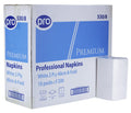 PRO 40cm 2 Ply White 8-Fold Napkin 10 packs of 200 napkins