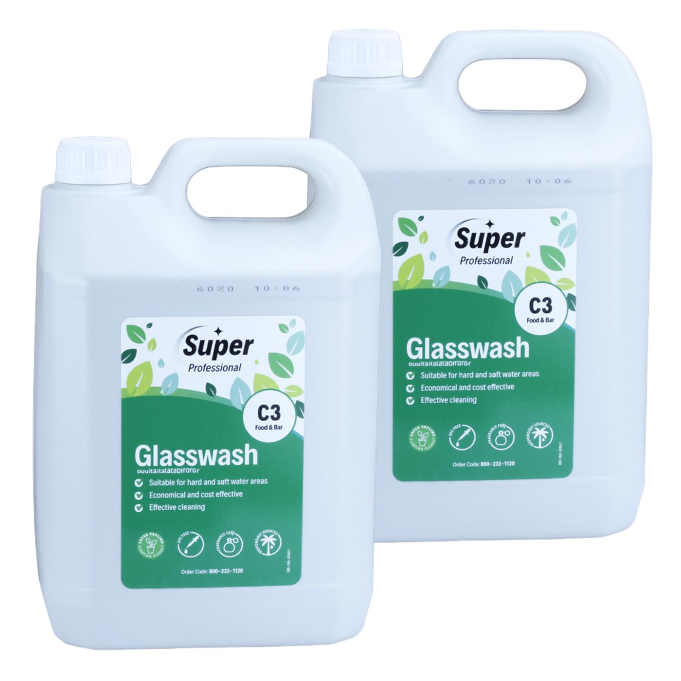 Glasswash 2 x 5 Litre