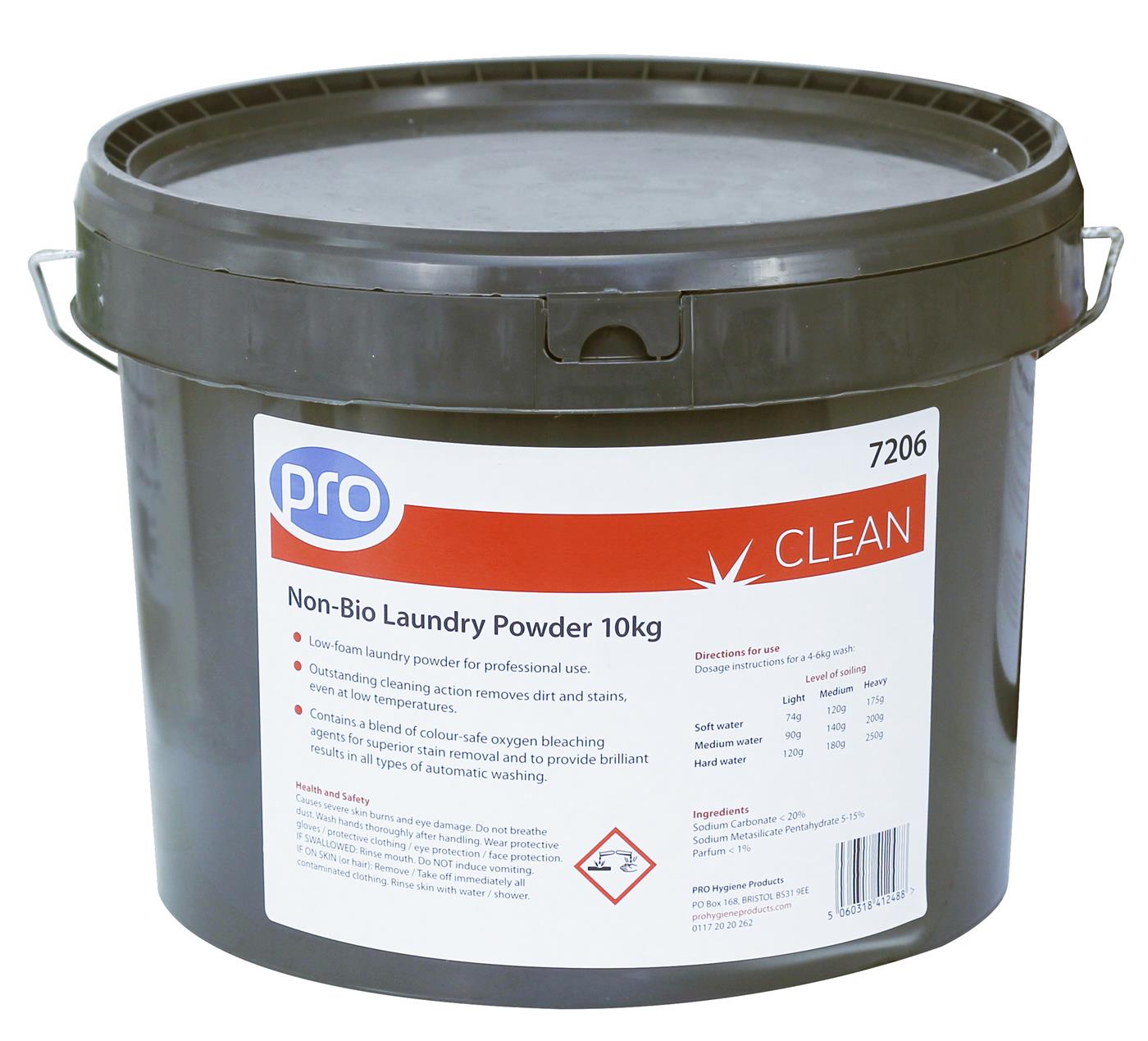 Non Bio Laundry Powder 10 Kgs