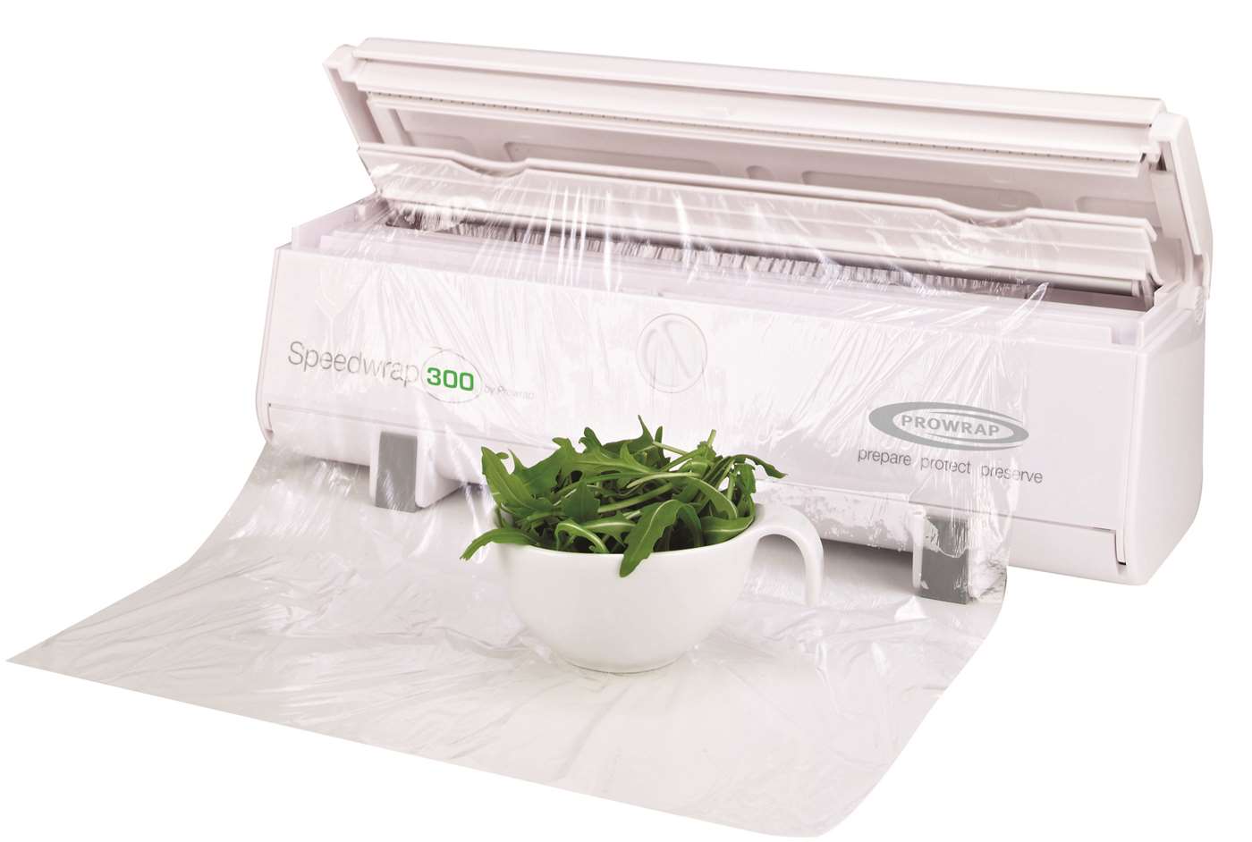 Speedwrap 300 Dispenser Dispenses cling film and foil easily every time