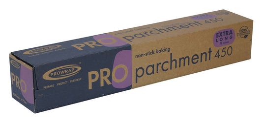 Baking Parchment 45cm x 75m Greaseproof paper in a box