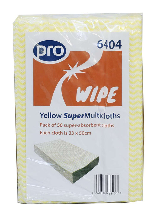 Yellow SuperMulticloths 33cm x 50cm