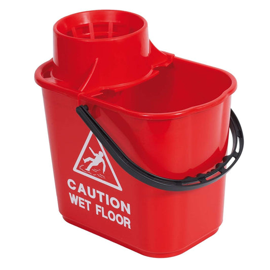 Red Mop Wringer Bucket 15 Litre