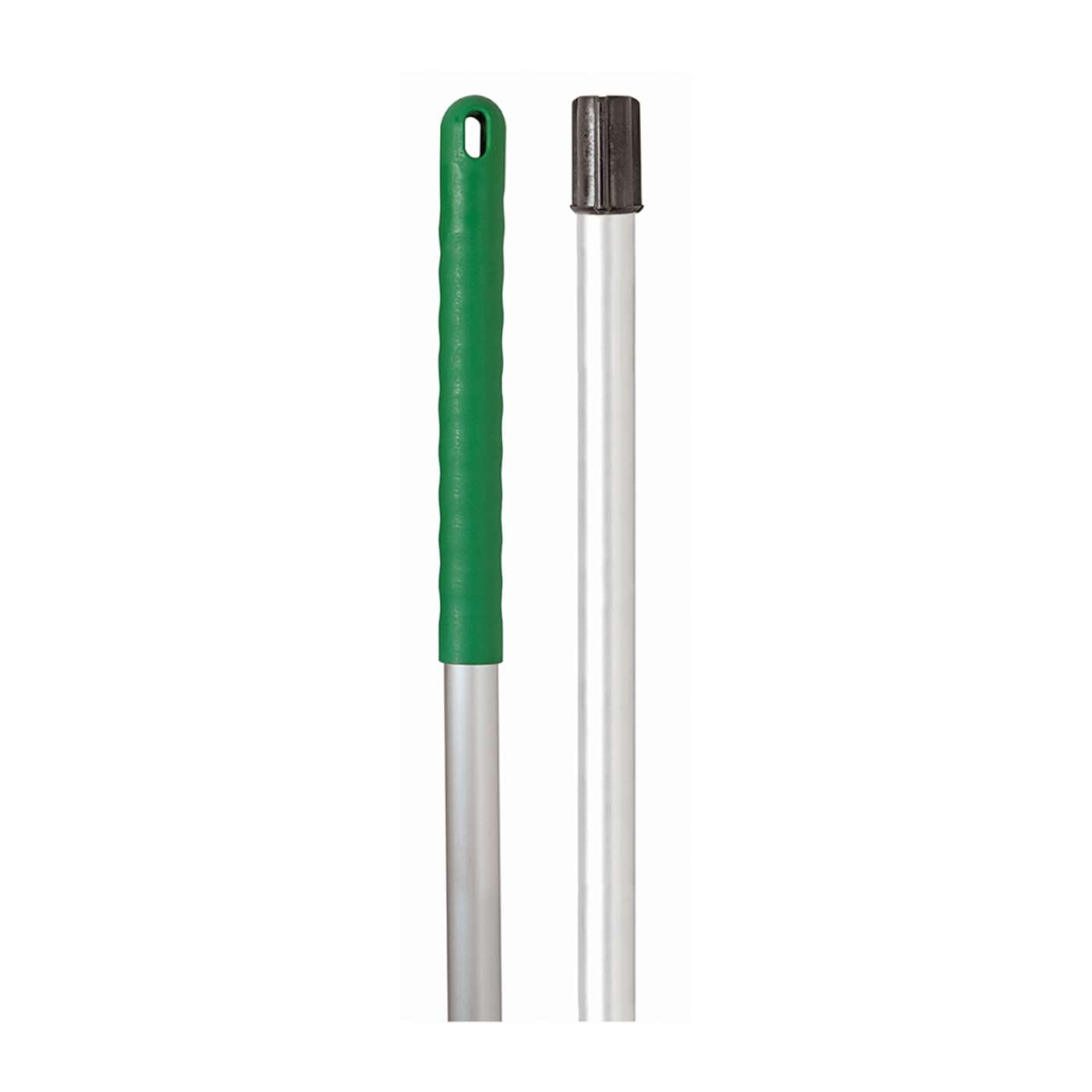 Green Aluminium Handle for Exel Mops With easy push fitting.