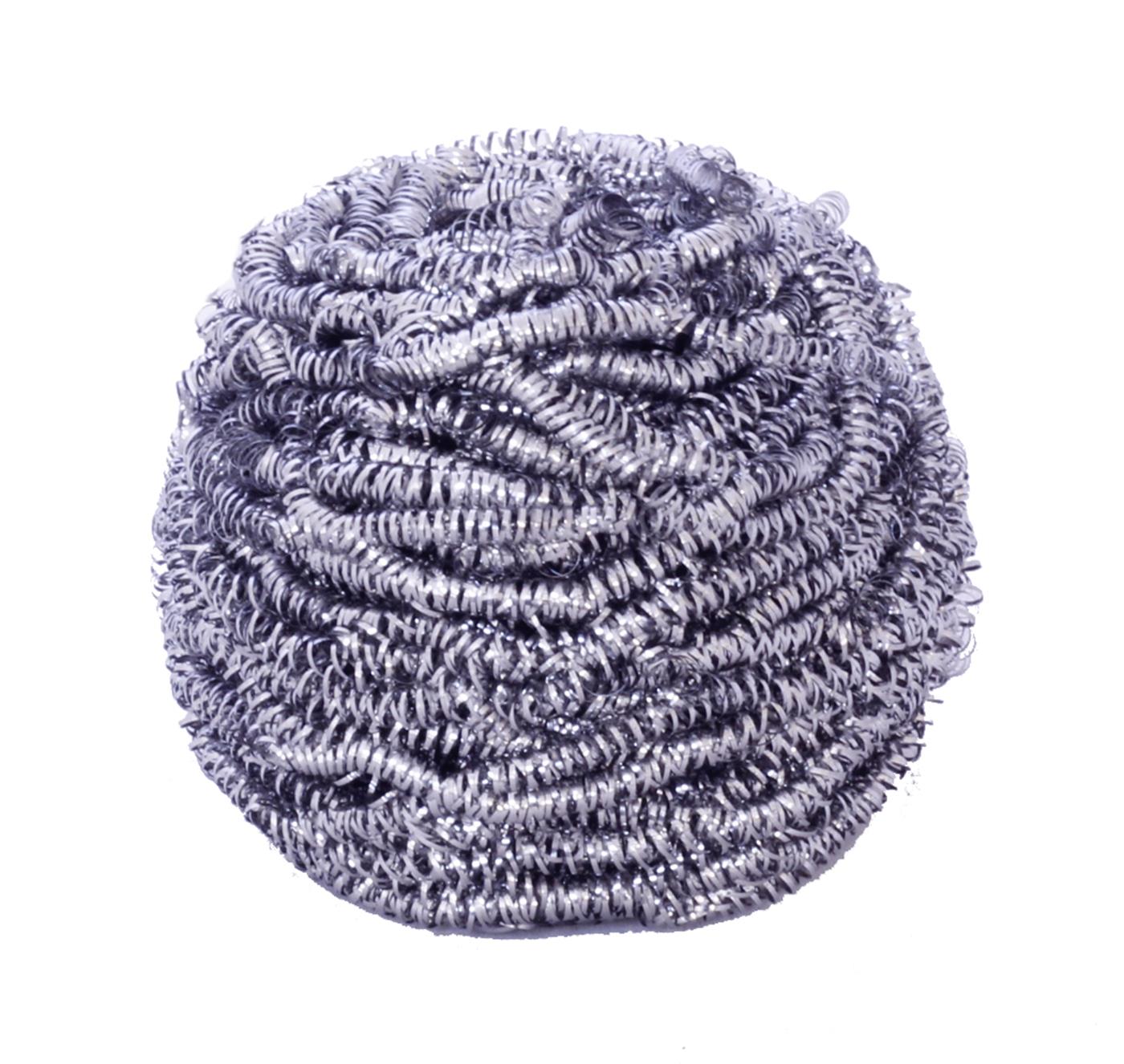 Stainless Steel Scourer Quickly removes baked on foods (1 pack of 10)