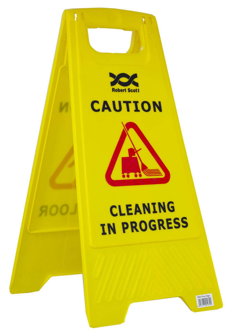 Caution Cleaning in Progress Stand alone warning sign – The Cleaning ...